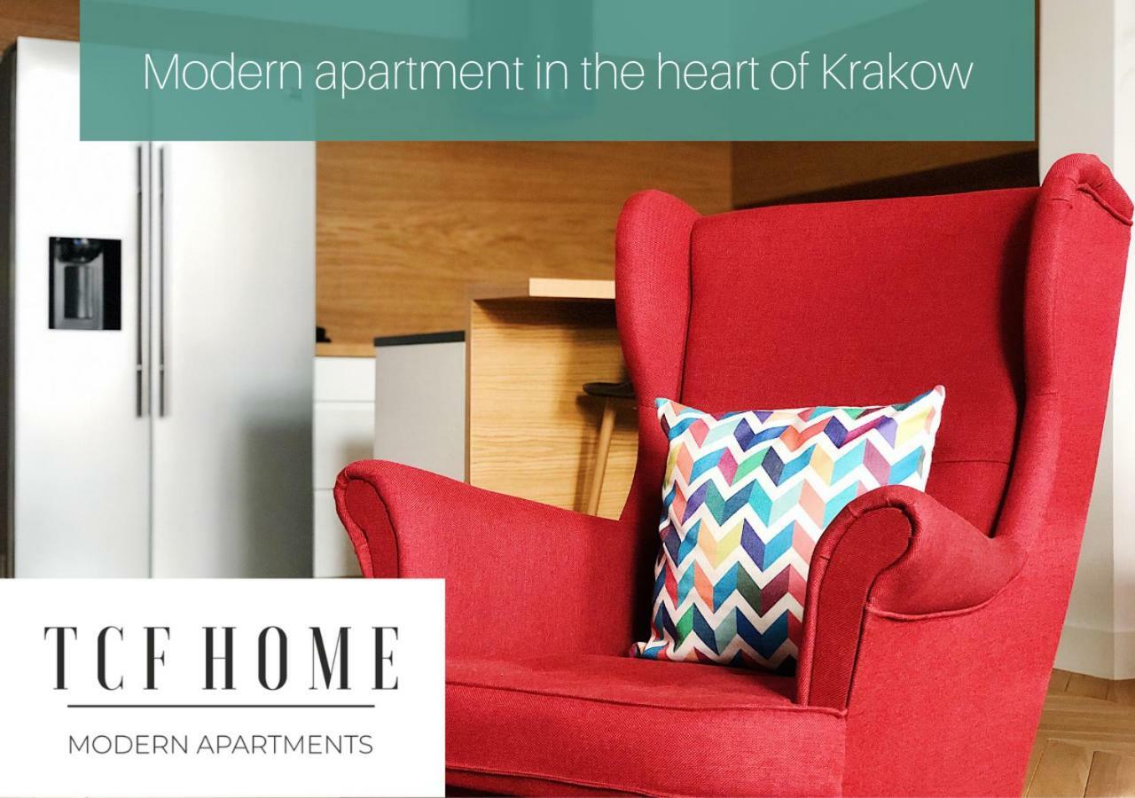 Tcf Home - Big Apartment With Free Garage Краков Экстерьер фото