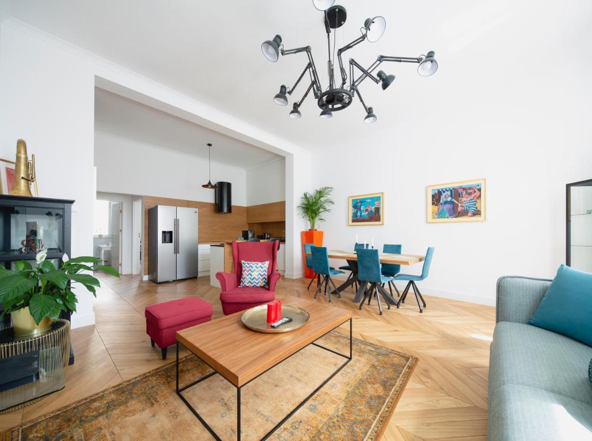 Tcf Home - Big Apartment With Free Garage Краков Экстерьер фото